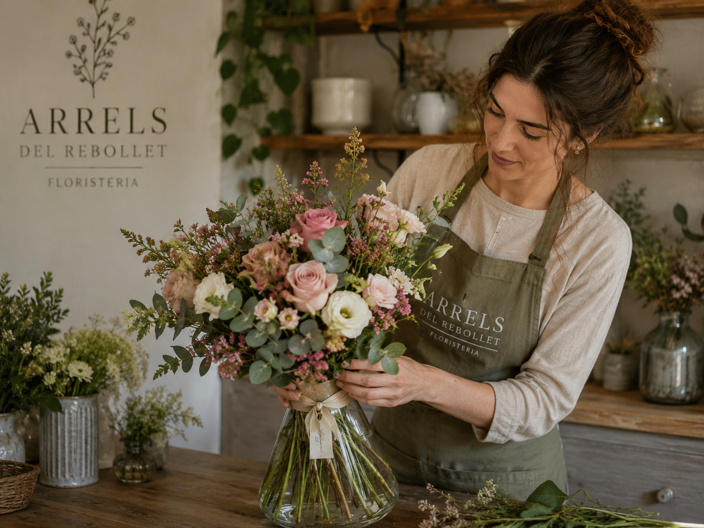Floristería artesanal Arrels del Rebollet