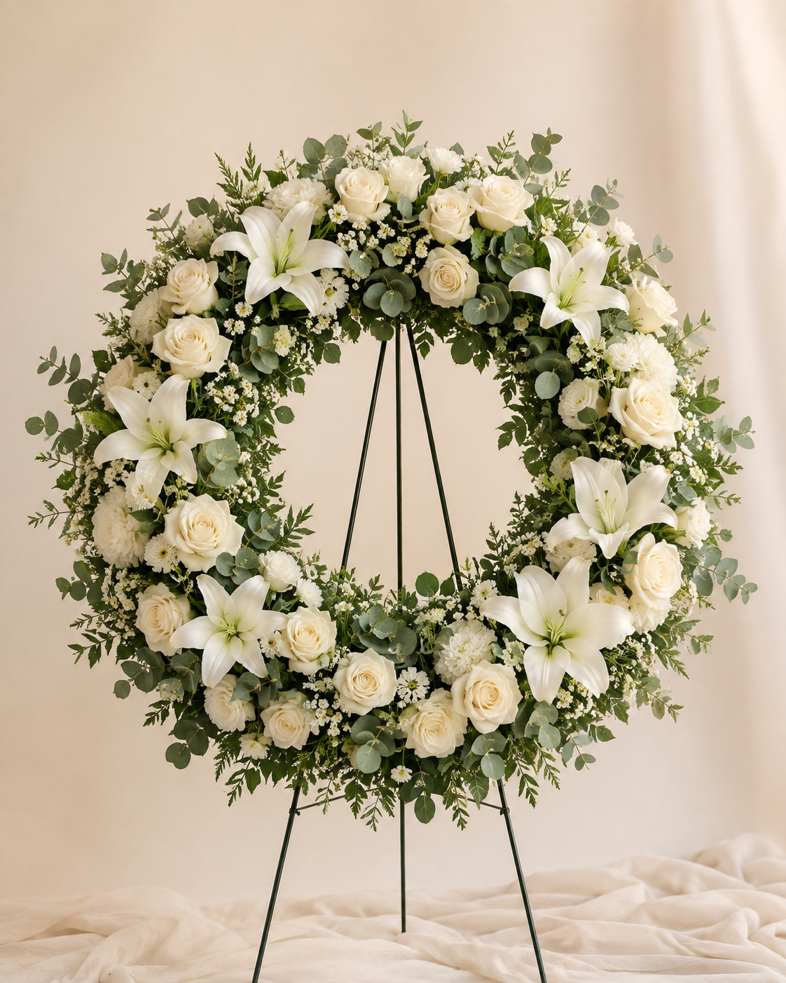 Coronas funerarias en Oliva